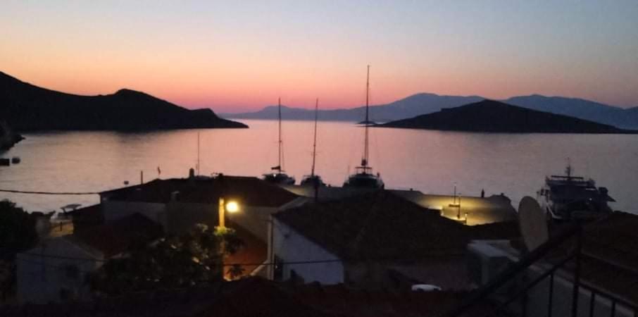 Occasus Room Chalki Town Exterior foto